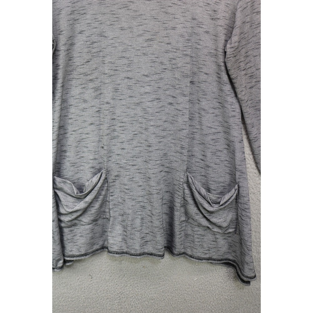 LOGO by Lori Goldstein Long Sleeve Tunic-Size Small-Pockets-BOHO-Lagenlook - Picture 2 of 9